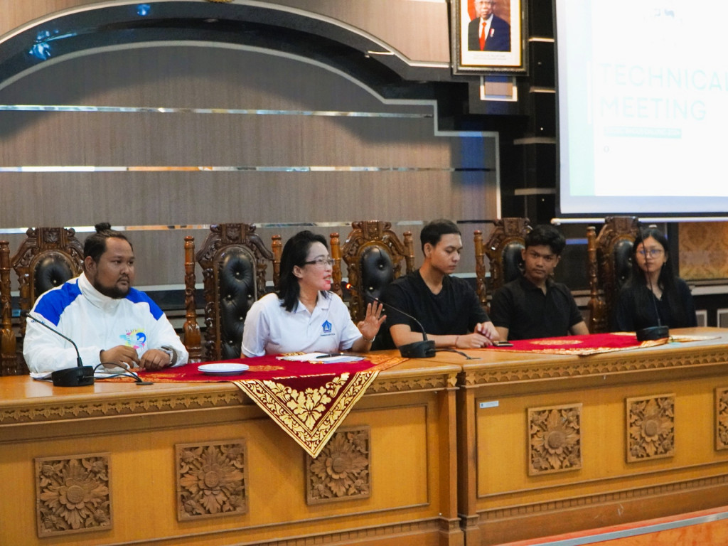 Technical Meeting Lomba Jegeg Bagus Dalung dalam Porsenides Dalung Tahun 2024